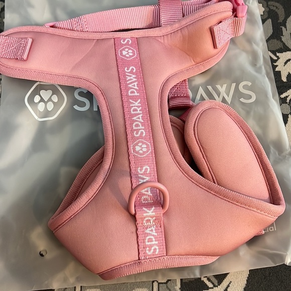Spark, paw, dog vest, medium pink, new - Picture 2 of 2